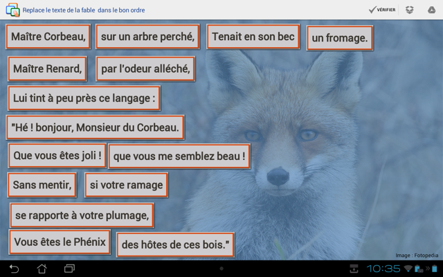 Le corbeau et le renard